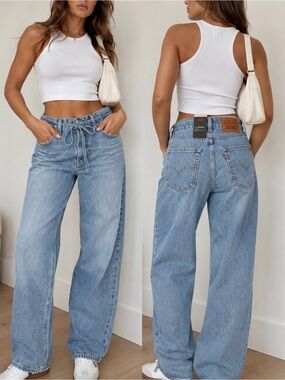 Levi’s XL Straight Jeans NWT
26x31 Light Wash Denim Mid Rise 
Wide Straight Leg